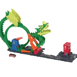 Hot Wheels City Pista Épica Dragón