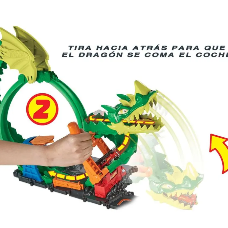 Hot Wheels City Pista Épica Dragón