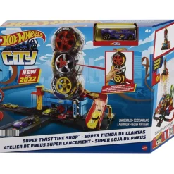 Hot Wheels City Playset Tienda de Neumáticos