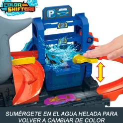 Hot Wheels City Ultra Shark Túnel Lavado Tiburón