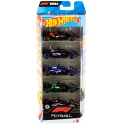 Hot Wheels Formula 1 Pack 5 Coches