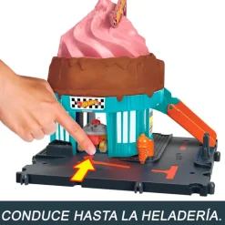 Hot Wheels Heladería en la Ciudad