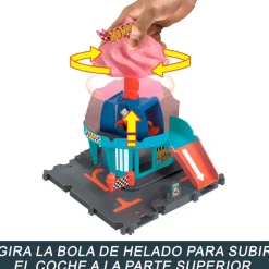 Hot Wheels Heladería en la Ciudad