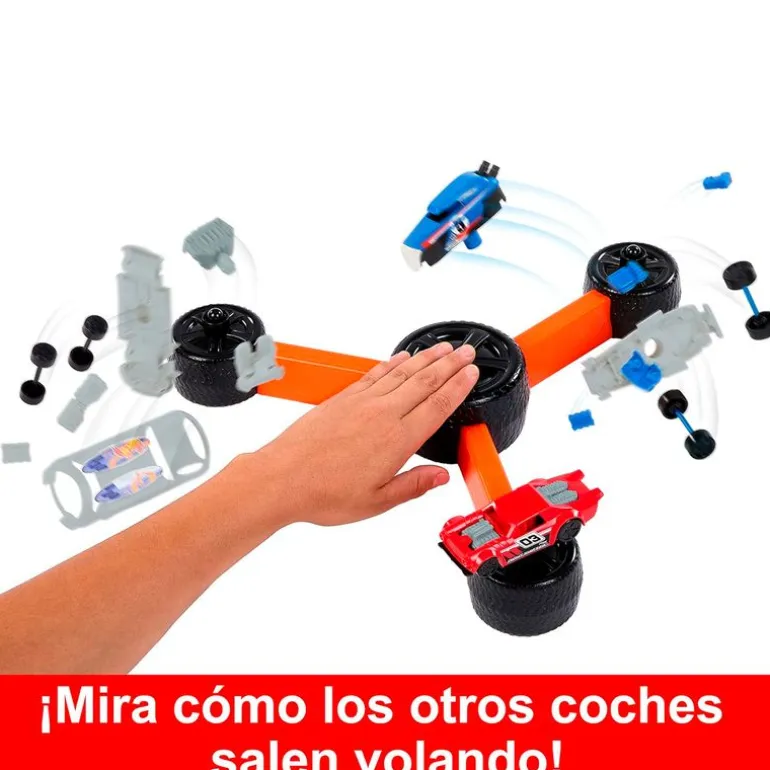 Hot Wheels Hot Wheels Construye y Destruye Juego de Mesa