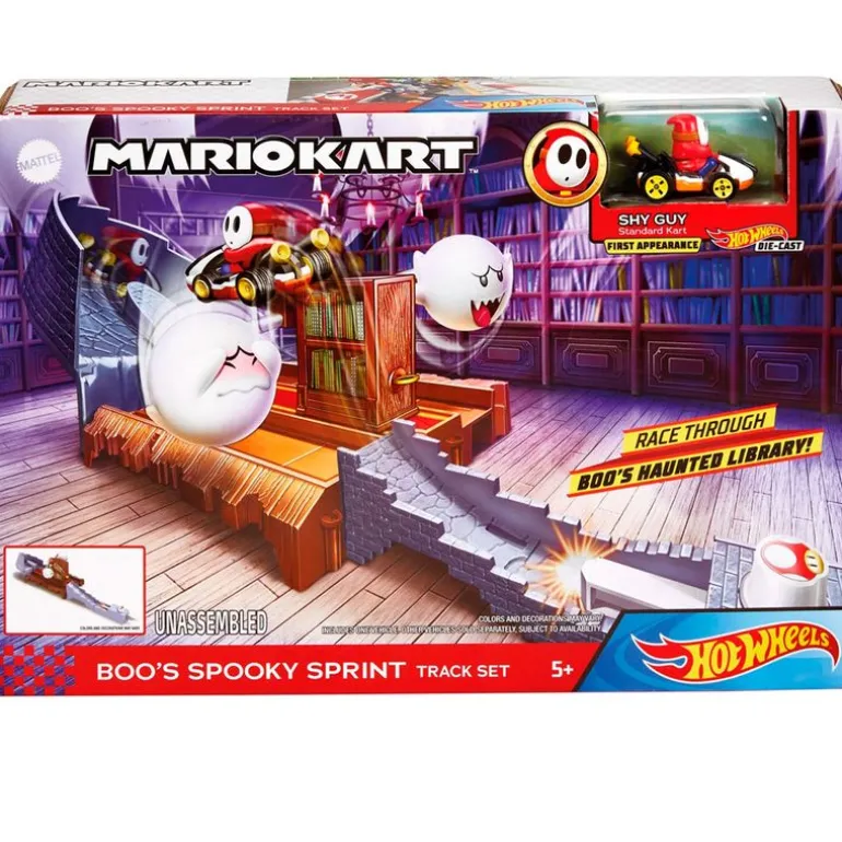 Hot Wheels Mario Kart Pista Boo