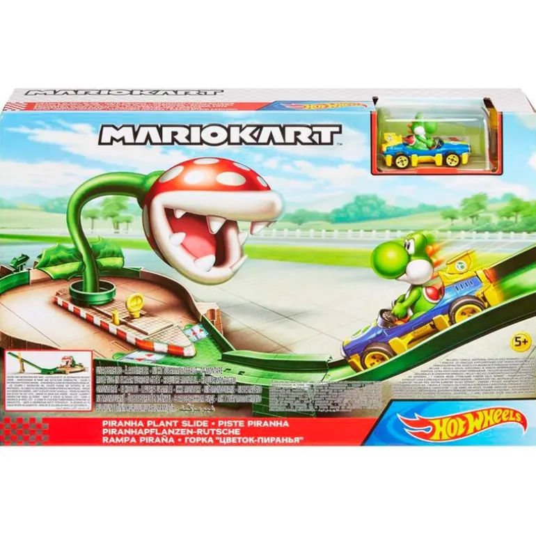 Hot Wheels Mario Kart Rampa Piraña