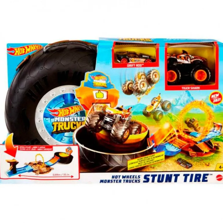 Hot Wheels Monster Truck Rueda Acrobática
