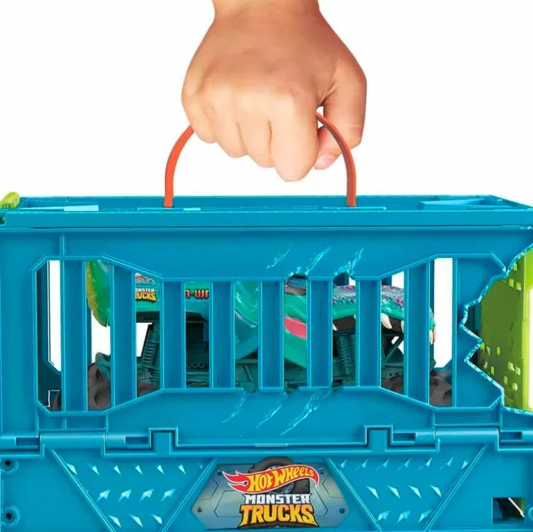 Hot Wheels Monster Truck Mega Wrex Gigante Jaula