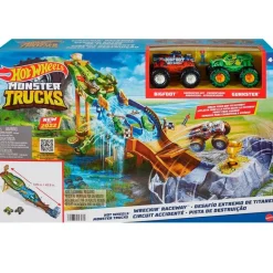 Hot Wheels Monster Truck Pista Torneo Titanes