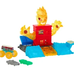 Hot Wheels Monster Trucks Smashers Torre Antorchas