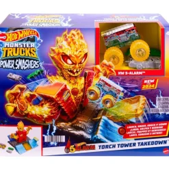 Hot Wheels Monster Trucks Smashers Torre Antorchas