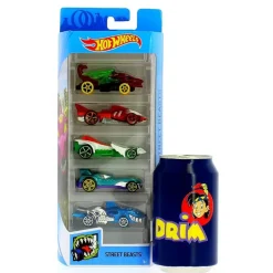 Hot Wheels Pack 5 Vehículos Surtidos