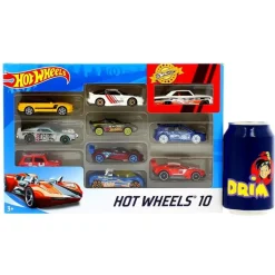 Hot Wheels Pack 10 Vehiculos