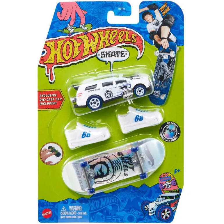 Hot Wheels Skate Pack con Vehículo Surtido