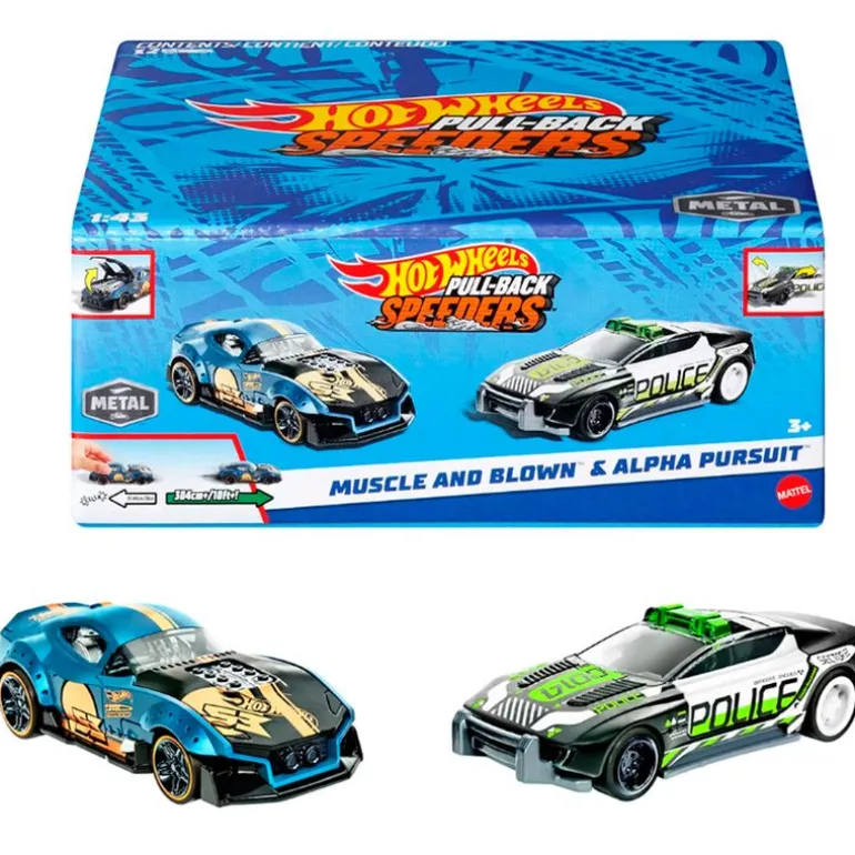 Hot Wheels Speeders Pack 2 Coches Surtidos