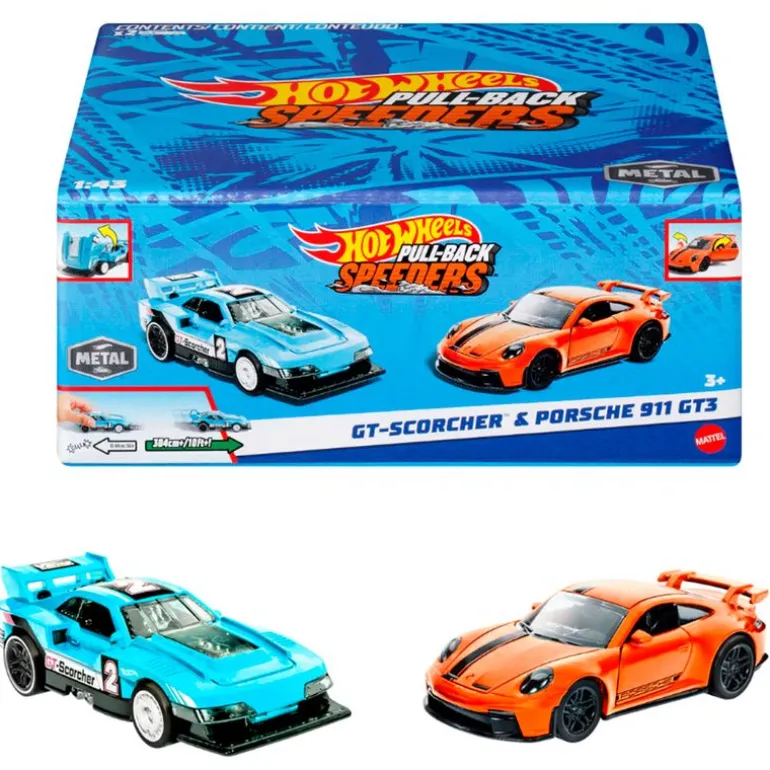 Hot Wheels Speeders Pack 2 Coches Surtidos