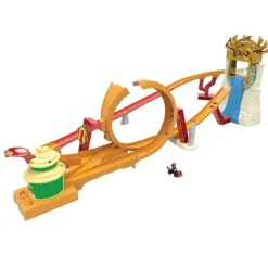 Hot Wheels Super Mario Pista Isla Kong