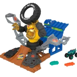 Hot Wheels Trucks Arena Mega Wrex vs Crushzilla