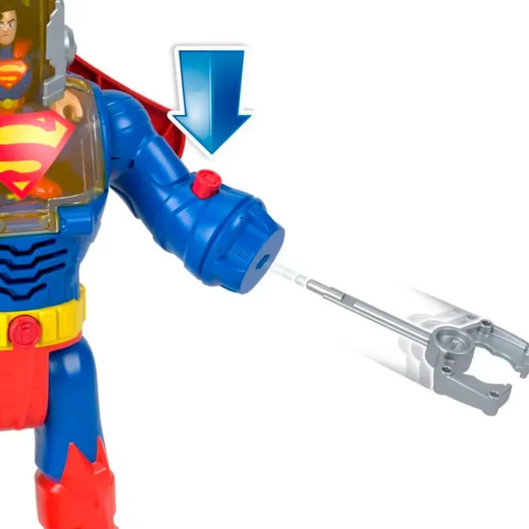 Imaginext DC Super Friends Figura de Superman con Exotraje
