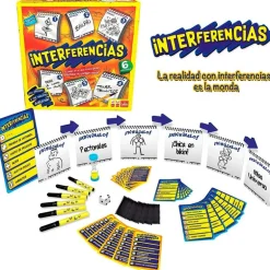 Interferencias 6 Jugadores Juego de Mesa