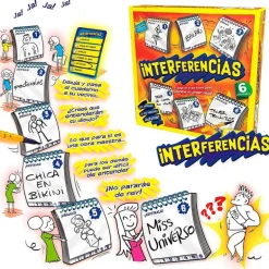 Interferencias 6 Jugadores Juego de Mesa