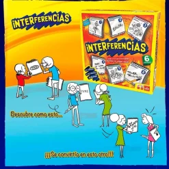 Interferencias 6 Jugadores Juego de Mesa