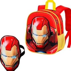 Iron Man Mochila Infantil con Máscara