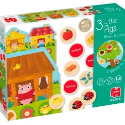 Juego 3 Cerditos Memo y Lotto