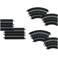 Juego ampliación (2 rectas, 4 curvas 1/30°)