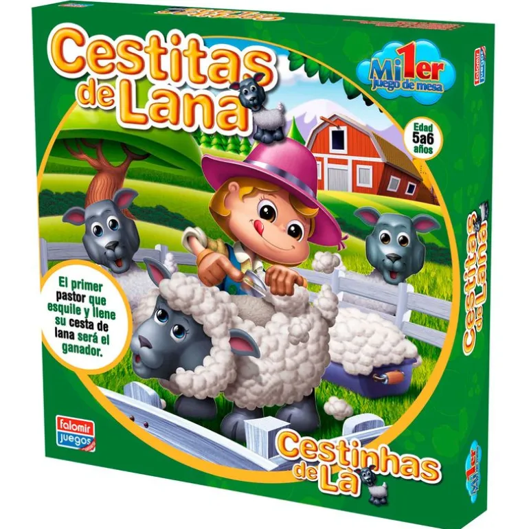 Juego Cestitas de Lana