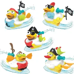 Juego de baño Pato Jet crea un pirata