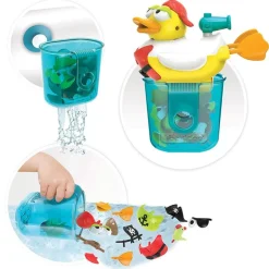 Juego de baño Pato Jet crea un pirata