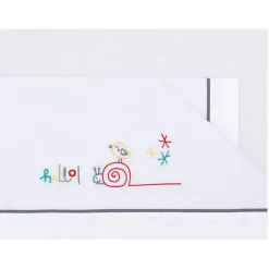 Juego de sábanas para cuna de 3 piezas 60x120 Hello