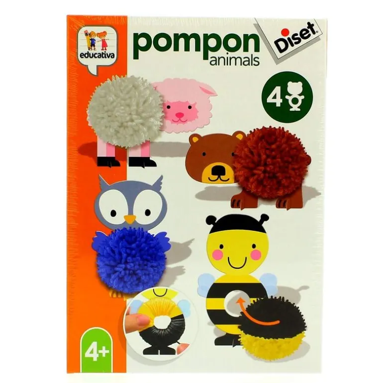 Juego Educativo Pompon Animals