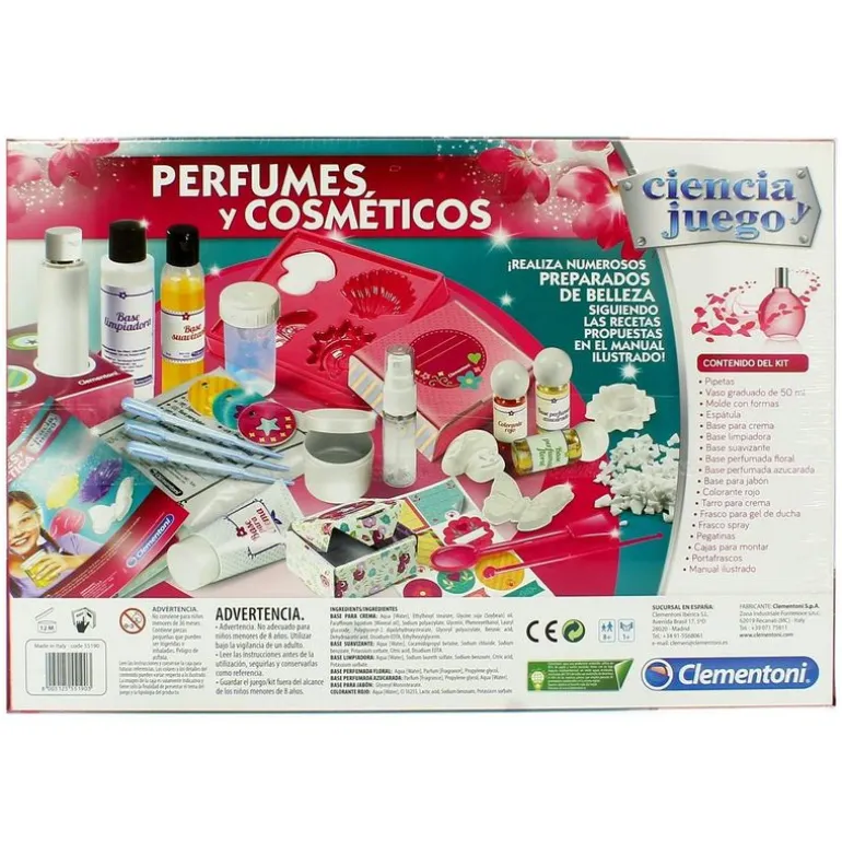 Juego Laboratorio Perfumes y Cosméticos