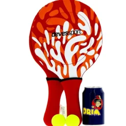 Juego Palas Neopreno Rojo