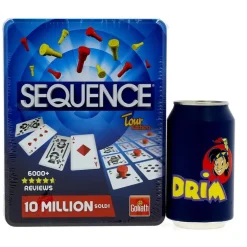 Juego Sequence Caja Metálica Viaje