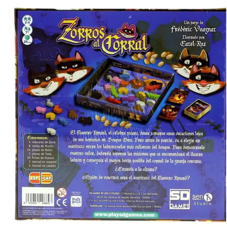 Juego Zorros al Corral