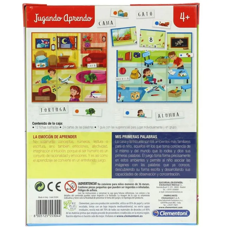 Jugando Aprendo Mis Primeras Palabras