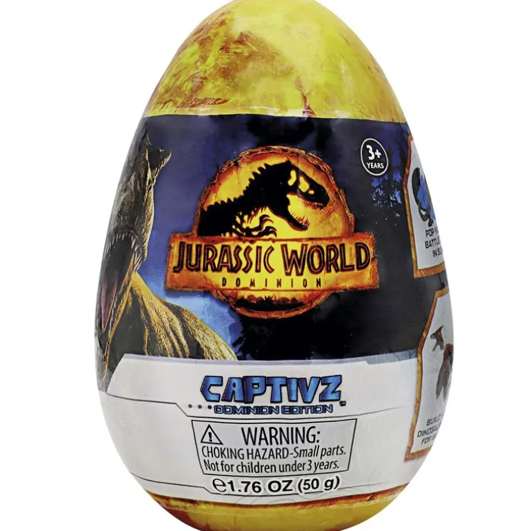 Jurassic World Dominion Huevo Sorpresa Captivz