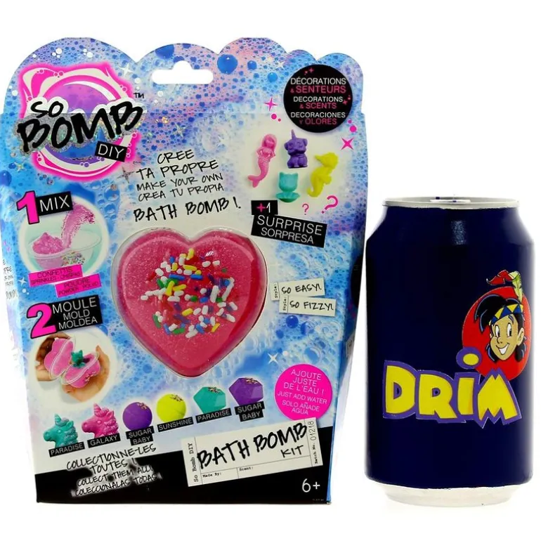 Kit Bomba de Baño Corazón Rosa