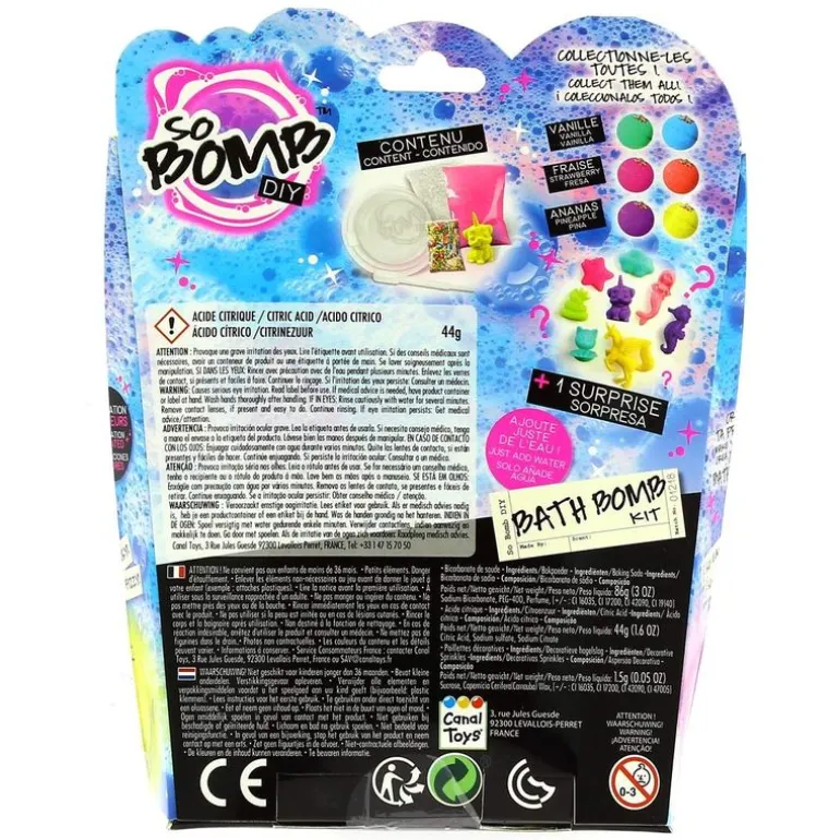 Kit Bomba de Baño Tutti Frutti