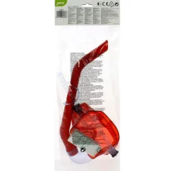 Kit de Gafas y Tubo de Buceo Rojo 14 años