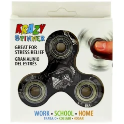 Krazy Spinner Camuflaje Blanco y Negro