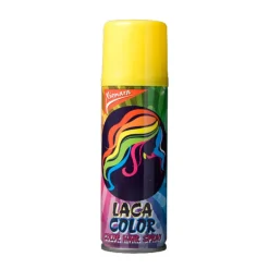 Laca de Pelo Color Amarillo