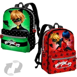 Ladybug Mochila Reversible Catz Mediana