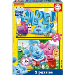 Las Pistas de Blue Puzzle 2x20 Piezas