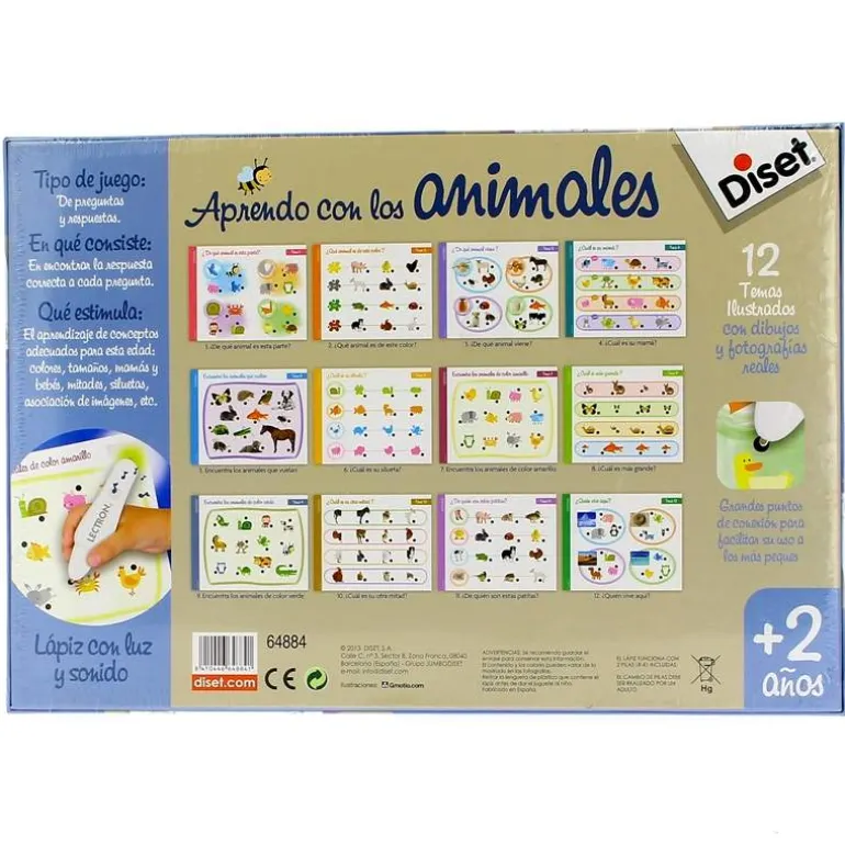 Lectron Lapiz Baby Animales