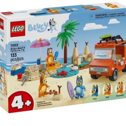 Lego Bluey Excursión Familiar a la Playa de Bluey