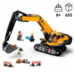 Lego City Excavadora de Obra Amarilla